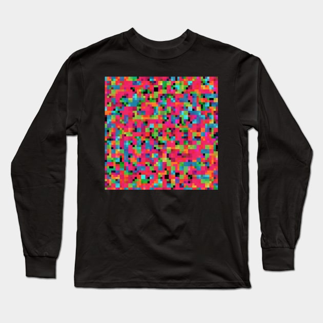 Pretty Pixels Long Sleeve T-Shirt by machmigo